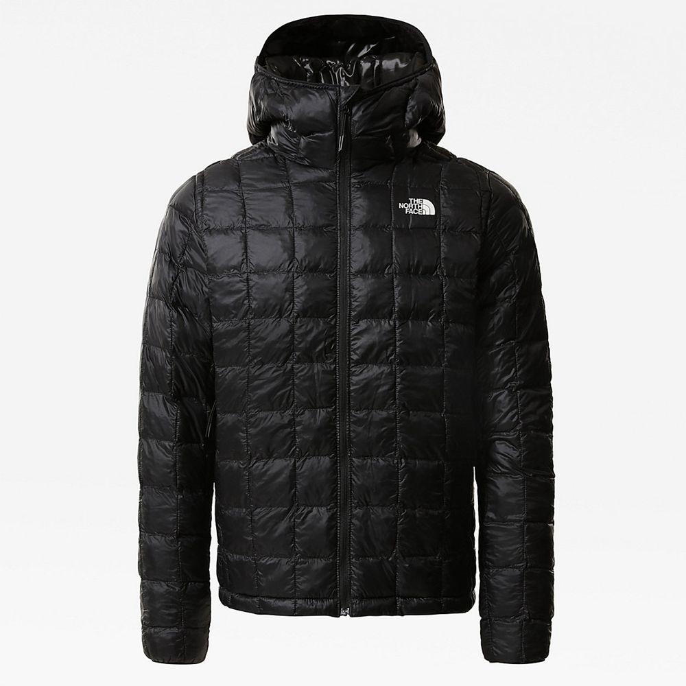 The North Face Thermoball™ Eco Ανδρικα Μπουφάν Με Κουκούλα - Μαυρα (KGVL15247)
